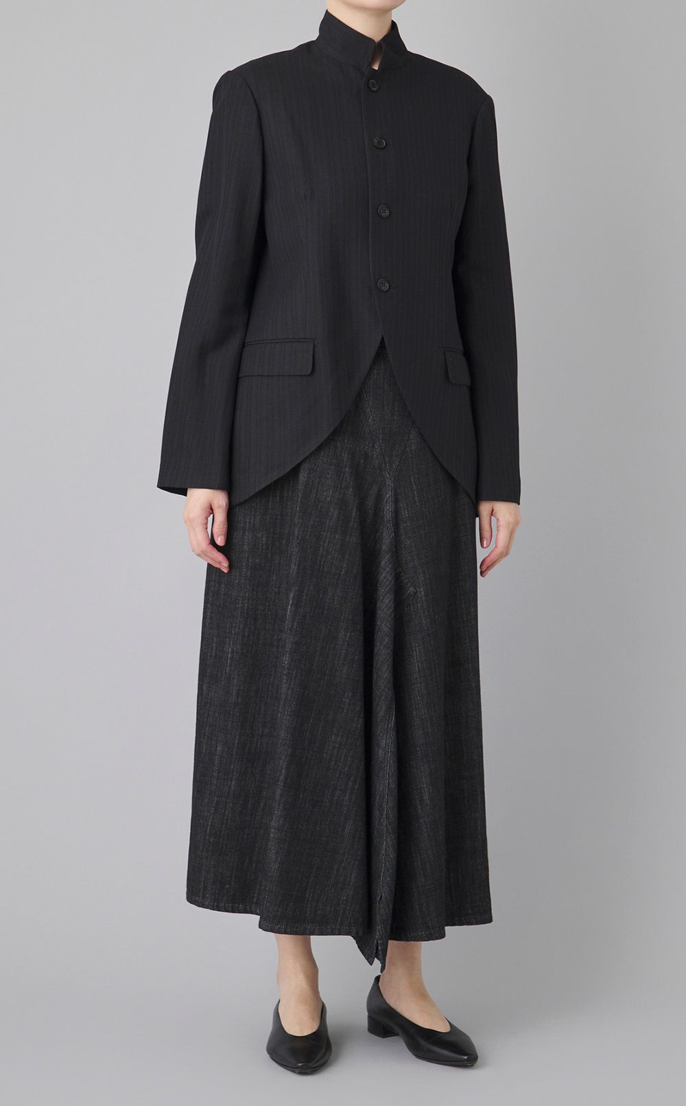 ツイードストライプジャケット