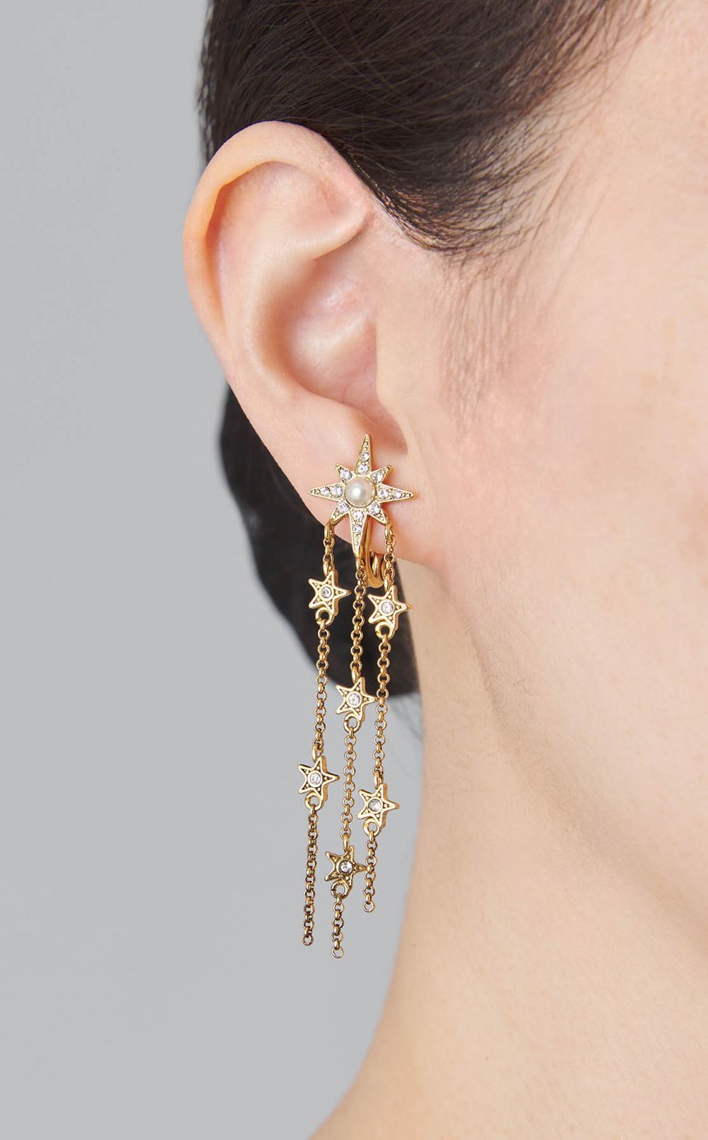 スターフリンジイヤリング