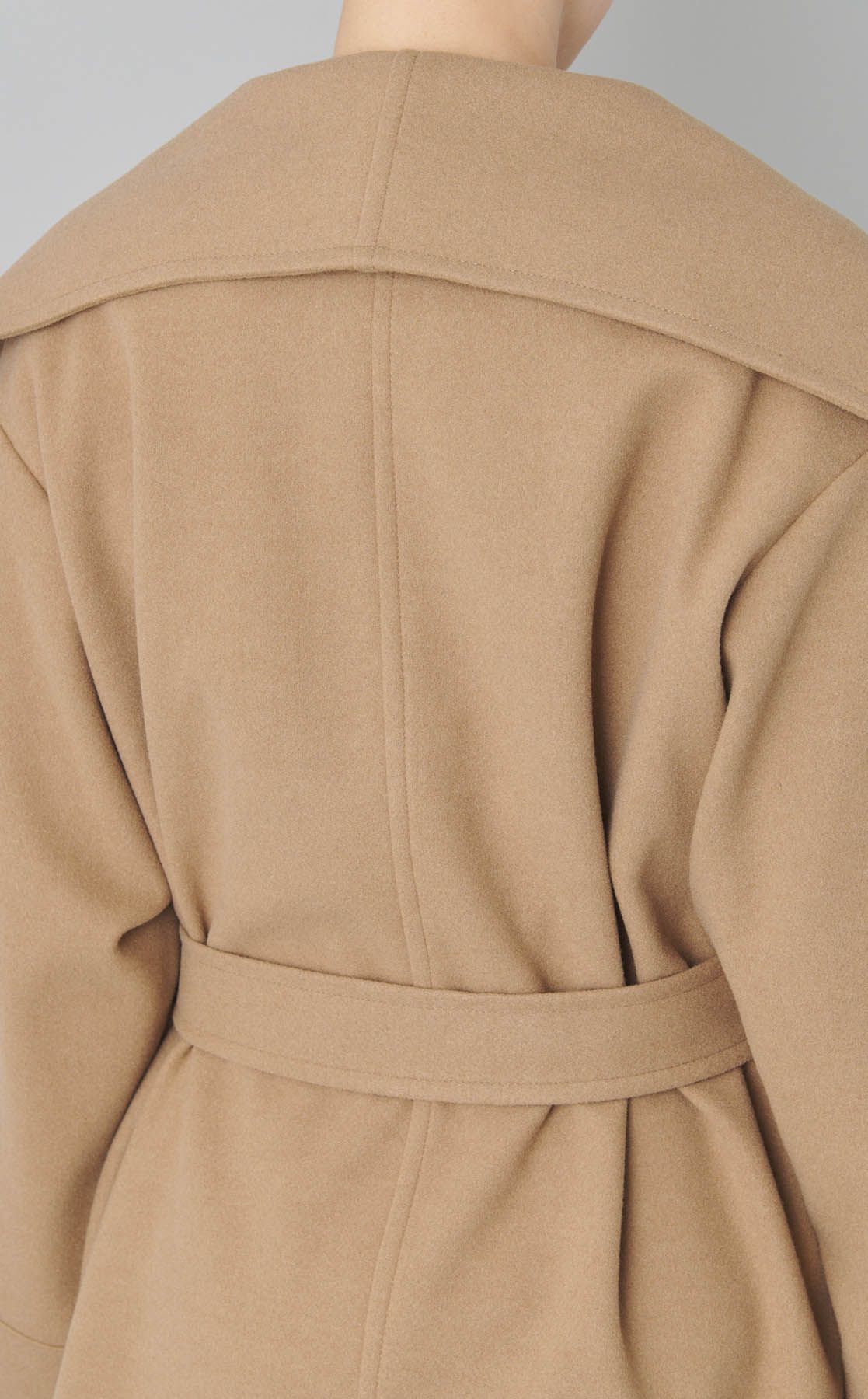 MICA&DEAL｜ショールカラーショートコート