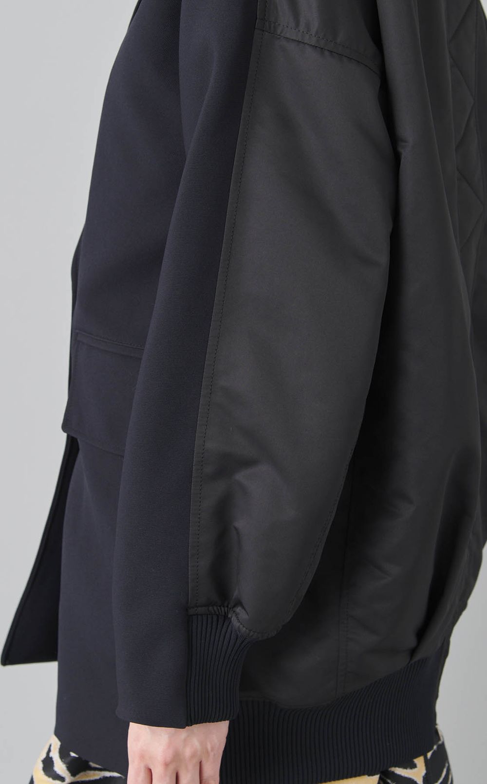 タフタコンビジャケットブルゾン