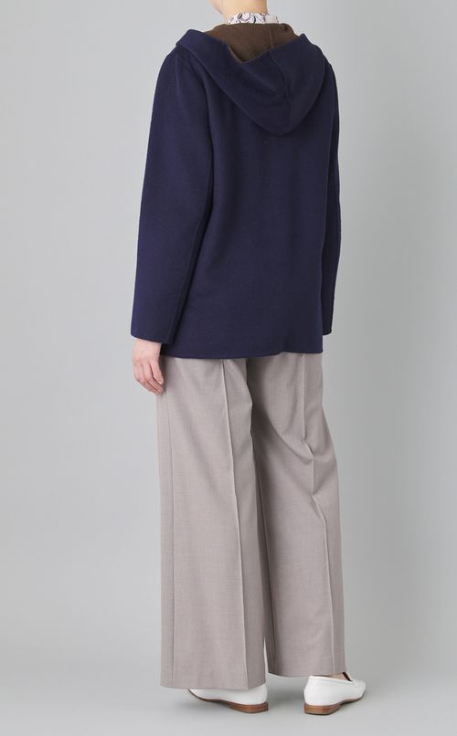 リバーシブルフーディコート