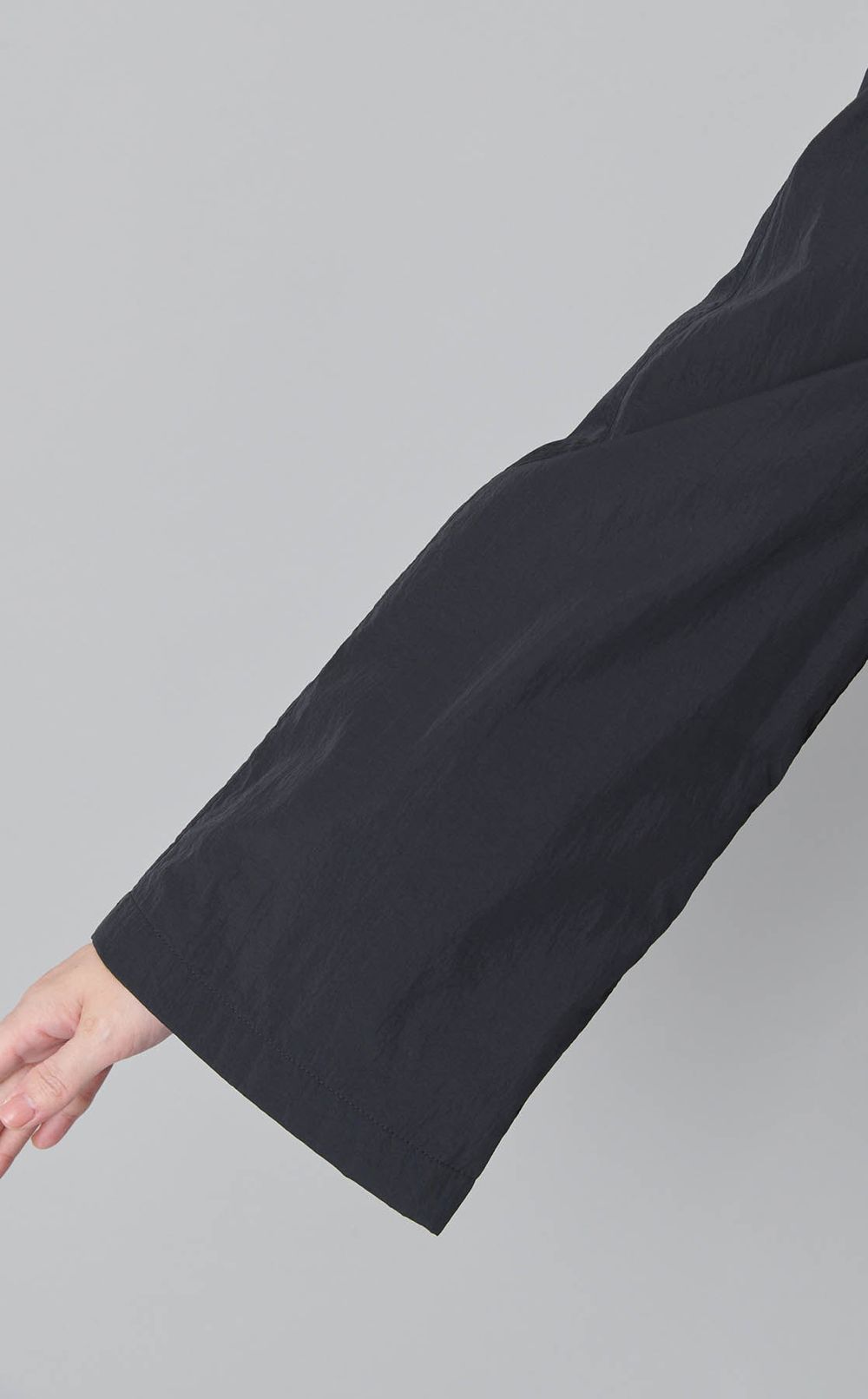 ベルテッドスタンドカラーブルゾン