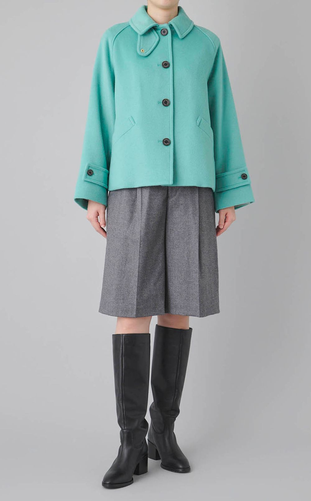 フランネルバミューダパンツ