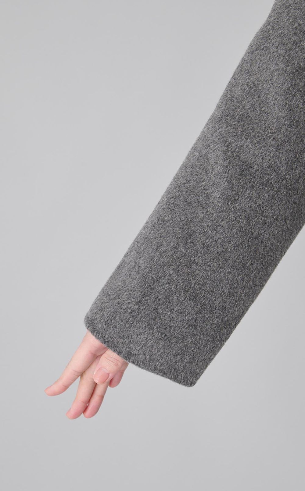 ダブルフェイスリバーショートコート