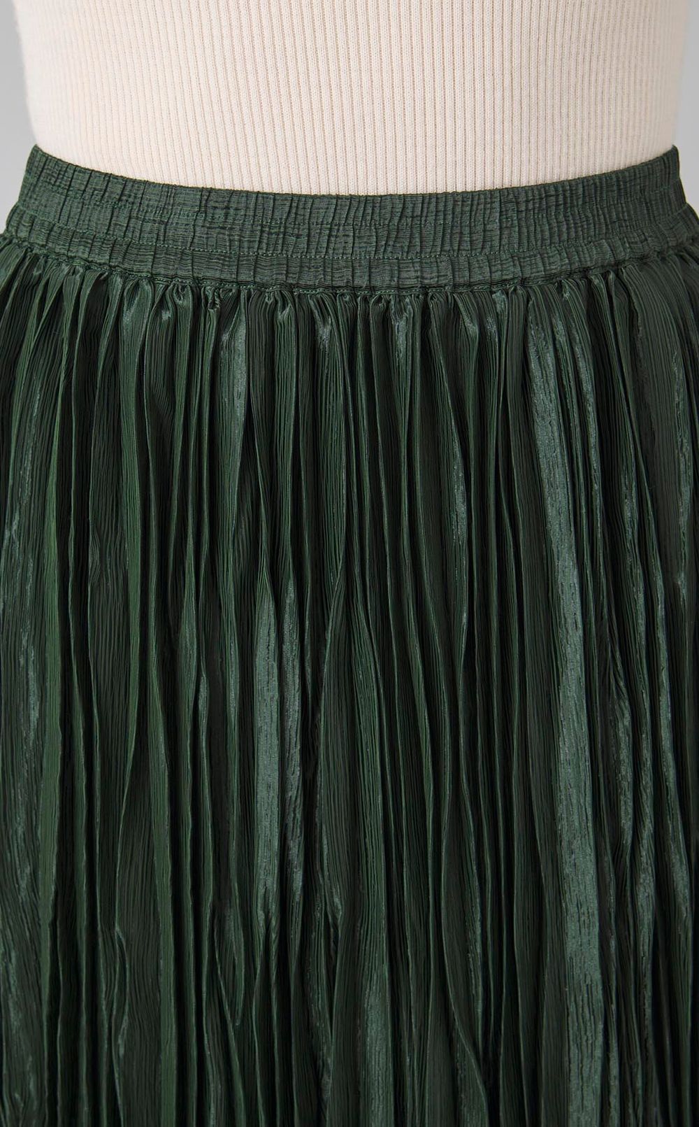 グロスプリーツスカート