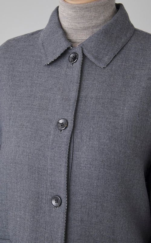 リバーシブルテントラインコート