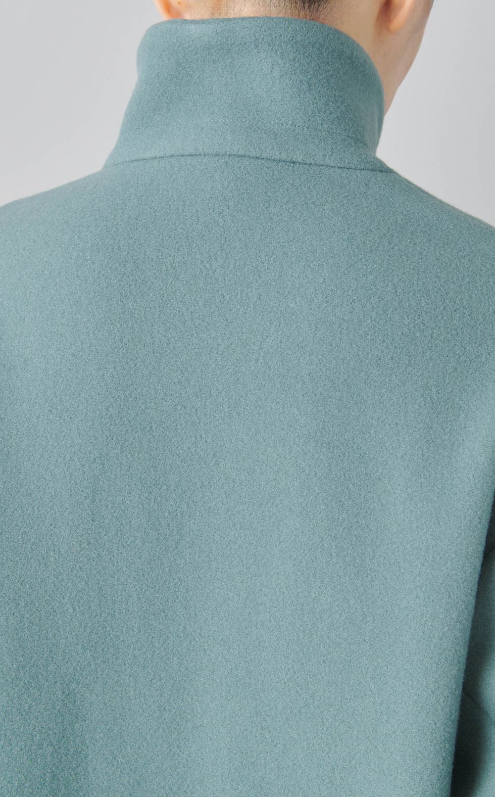 エンブロイダリーウールショートコート