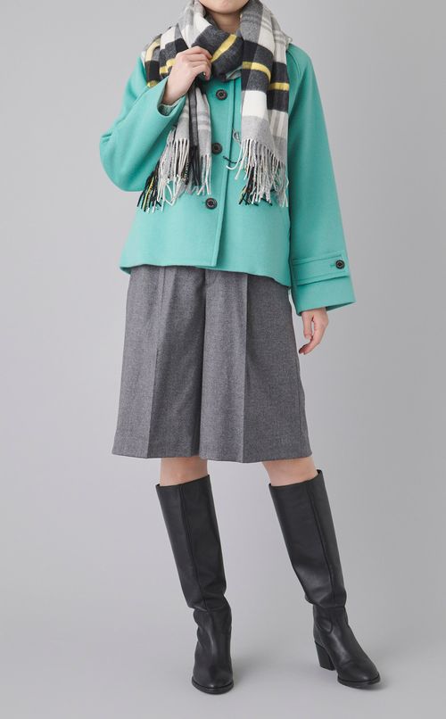 フランネルバミューダパンツ