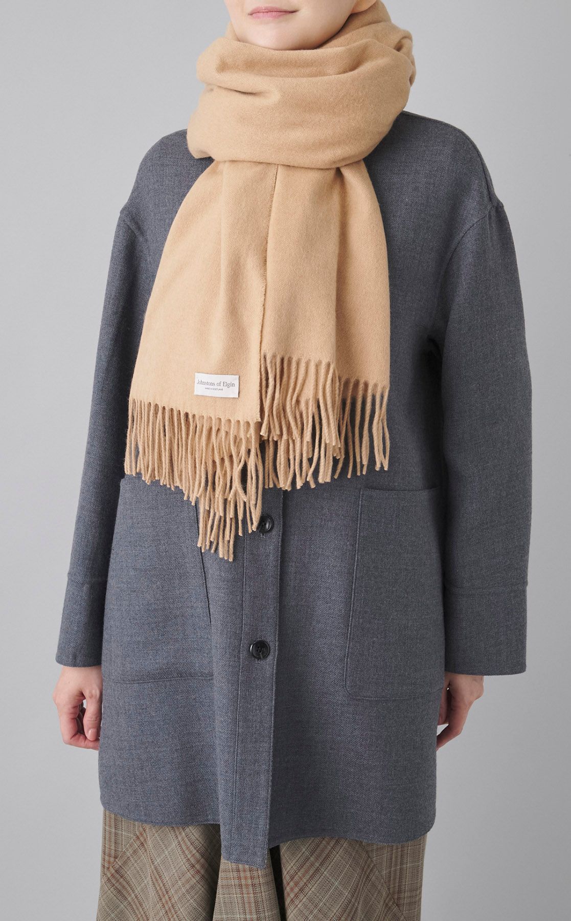 Johnstons of Elgin｜カシミヤ大判ストール