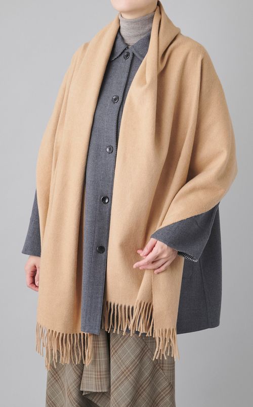 カシミヤ大判ストール