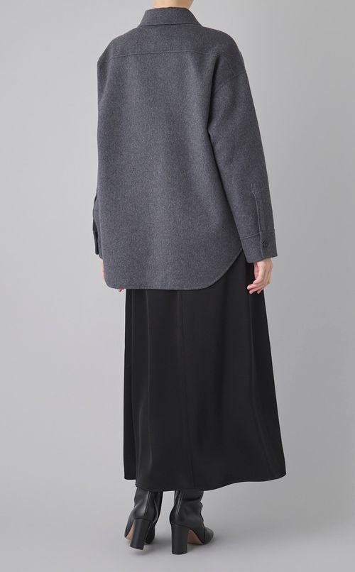 オーバーサイズシャツジャケット