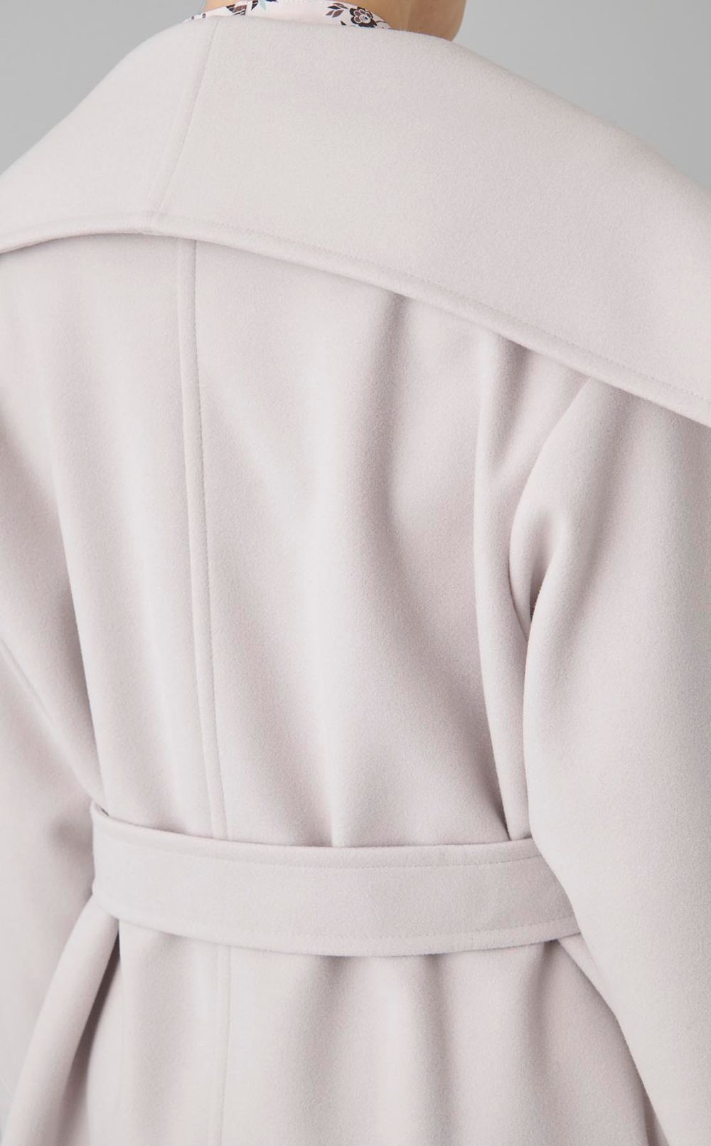 ショールカラーショートコート