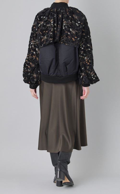 エンブロイダリーミリタリーブルゾン