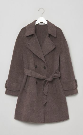 ウールカシミアピーコート