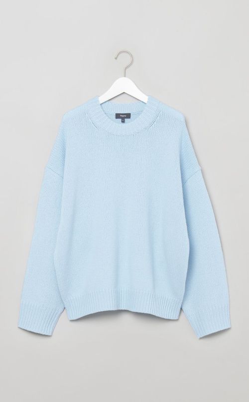 ウールオーバーサイズニットプルオーバー