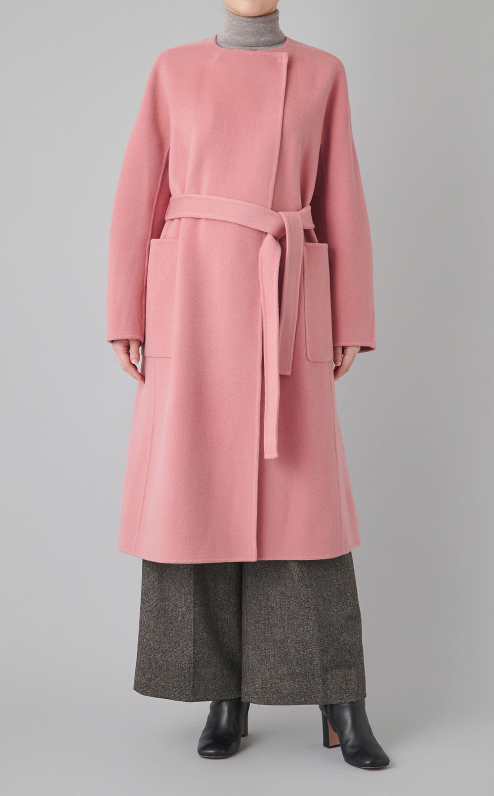 メランジカルゼタックワイドパンツ