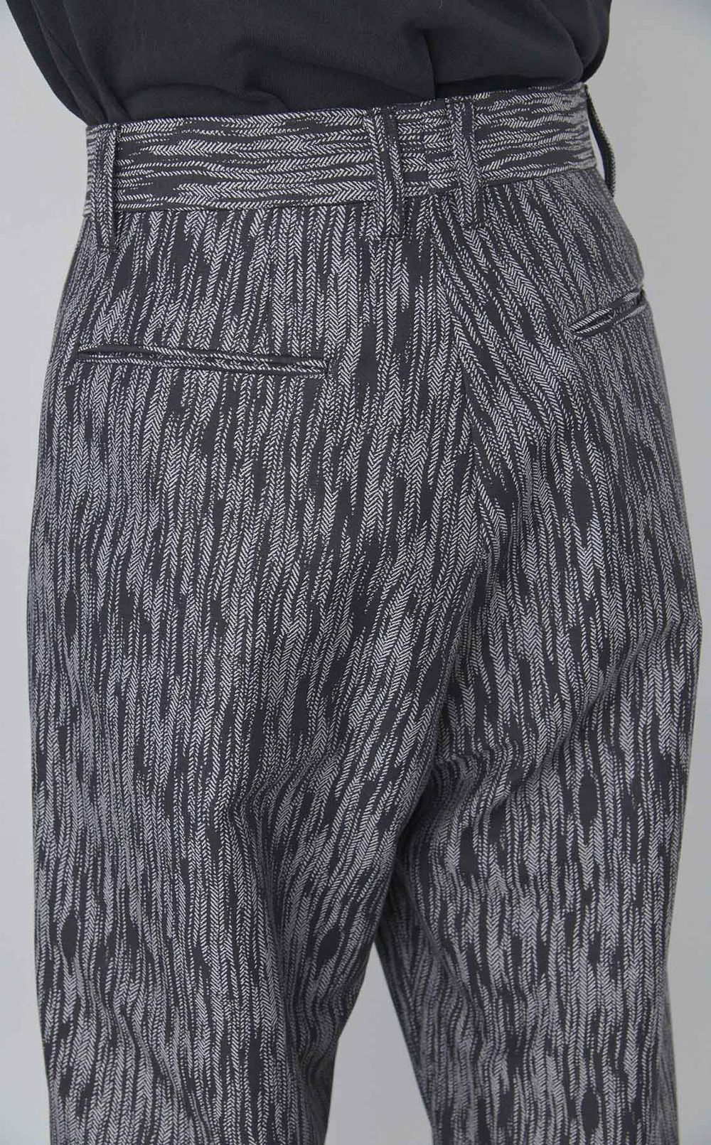 ジャカードワイドワークトラウザー