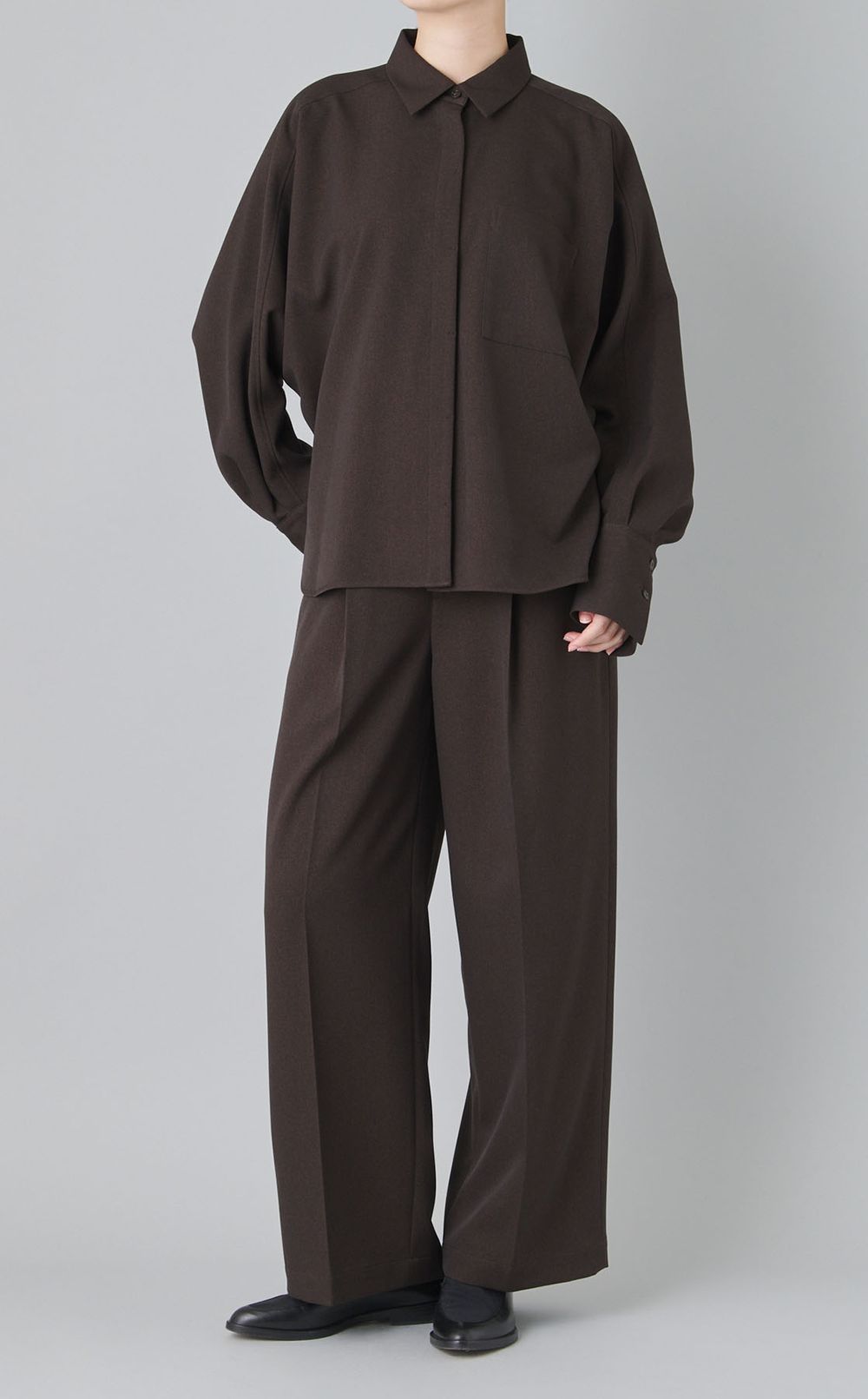 ツイルワイドパンツ