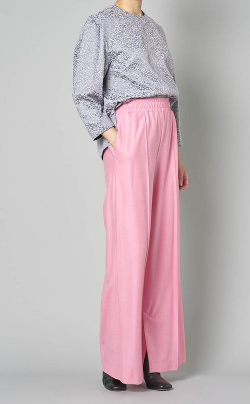 ラメブークレプルオーバーブラウス