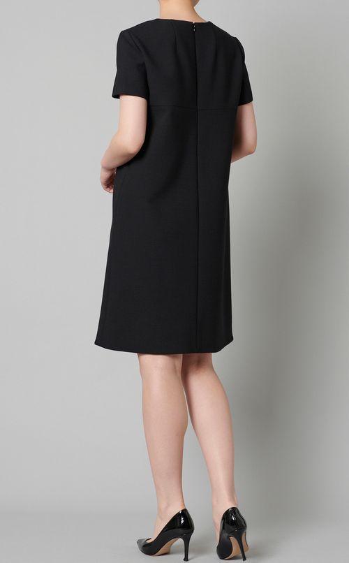 カラーブロックショートスリーブワンピース