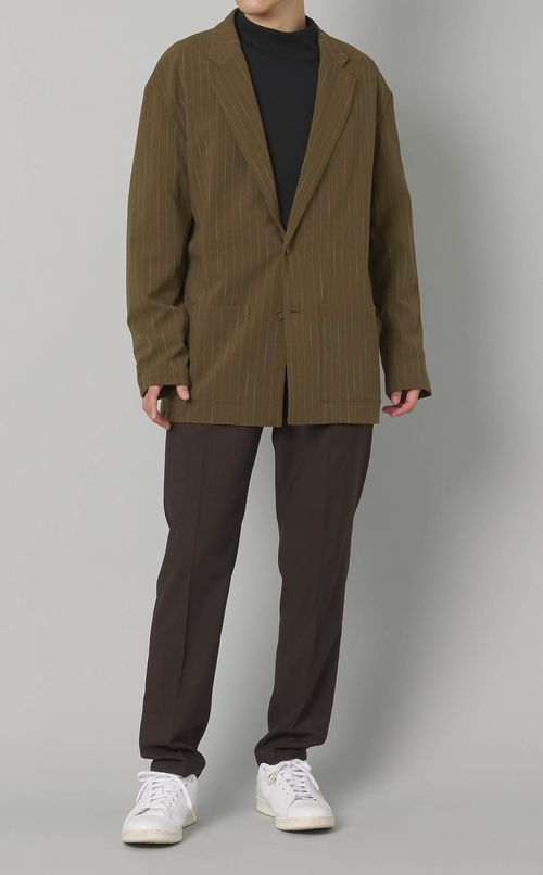 グラデーションストライプジャケット