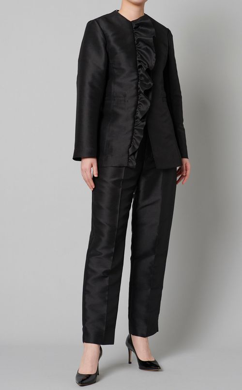 ラッフルドレスジャケット