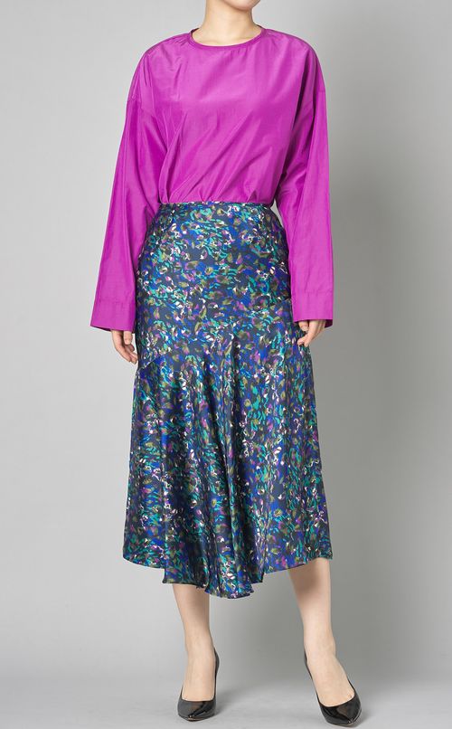 プリントアシンメトリースカート