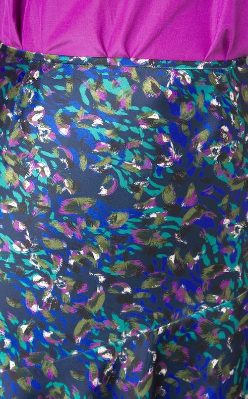 プリントアシンメトリースカート