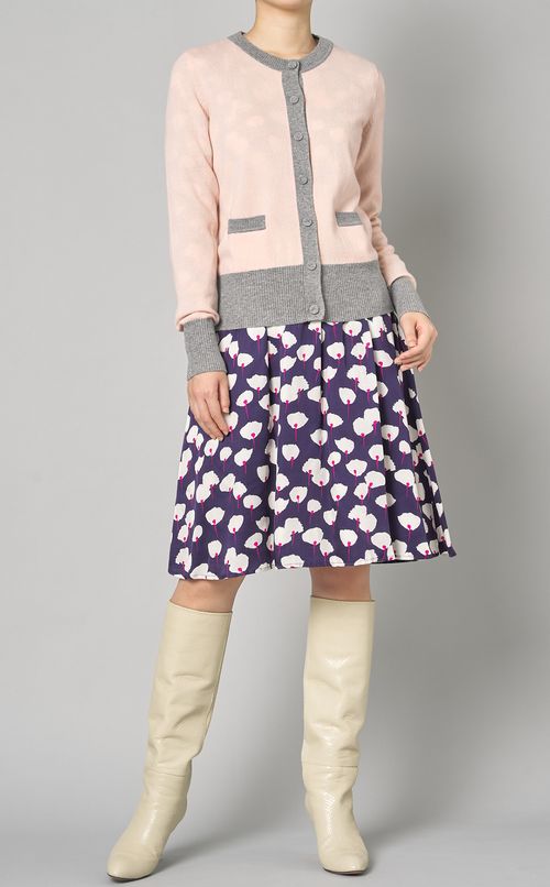 ウールカシミヤニットカーディガン