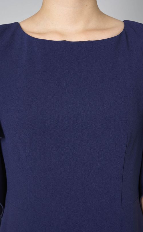 クレープラッフルスリーブワンピース