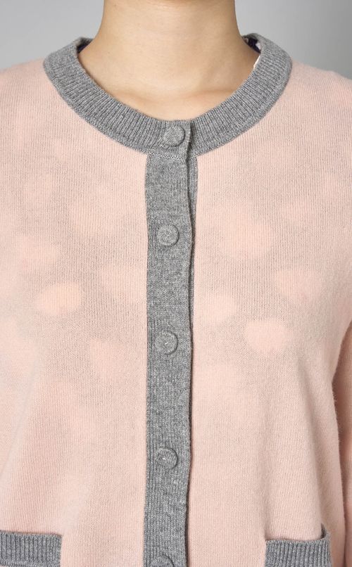 ウールカシミヤニットカーディガン