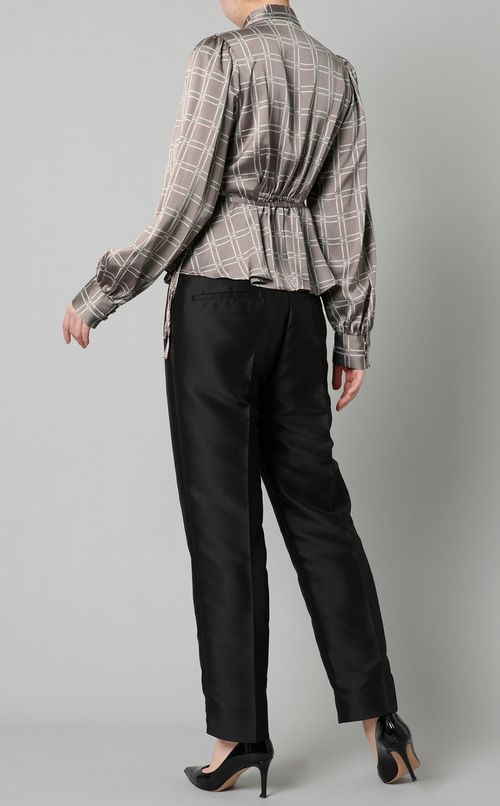 カシュクールボウタイブラウス