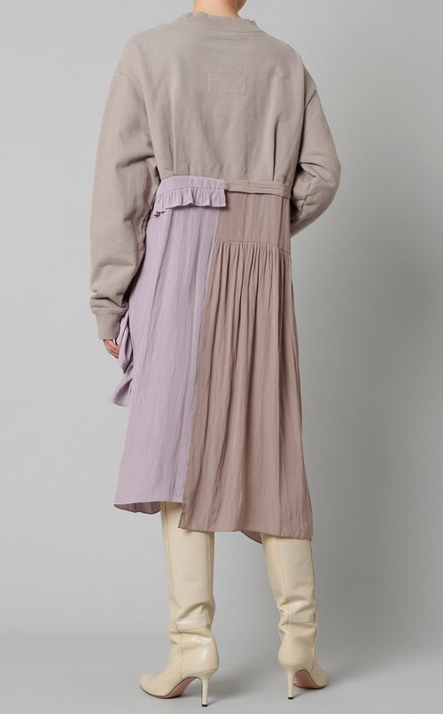 ブラウススカートコンビワンピース