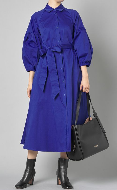 KNOTTラージショルダーレザーバッグ