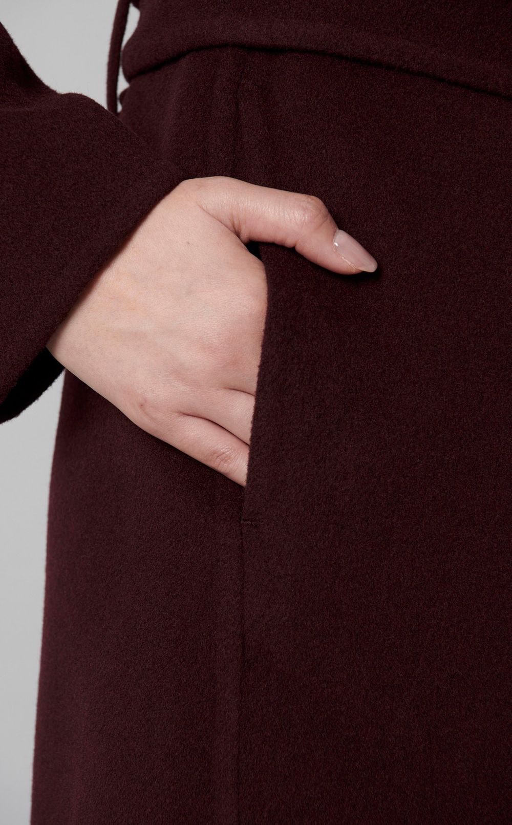 ウールクラシックロングコート