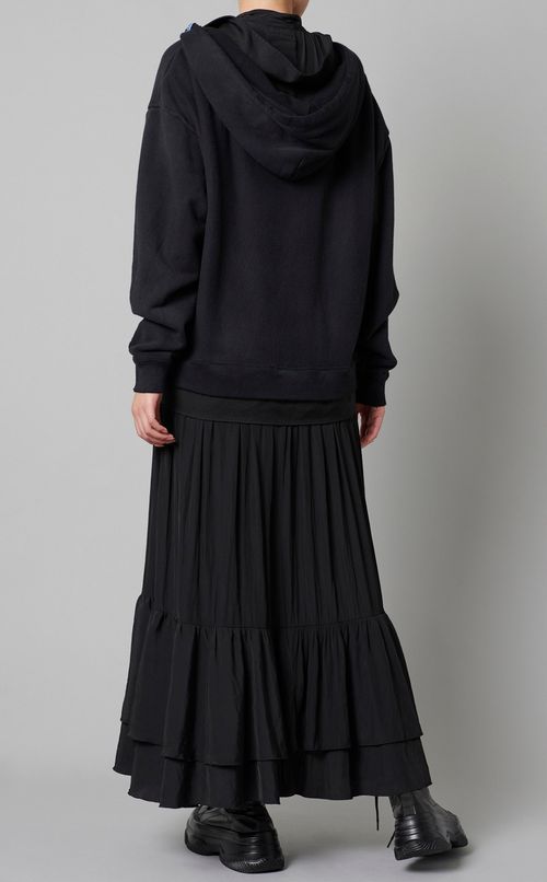 トリプルレイヤードフーディワンピース