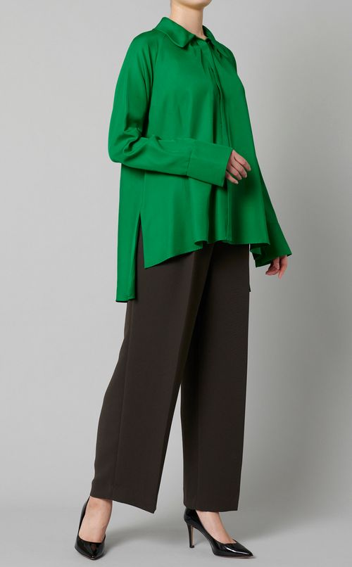 シルクフレアブラウス