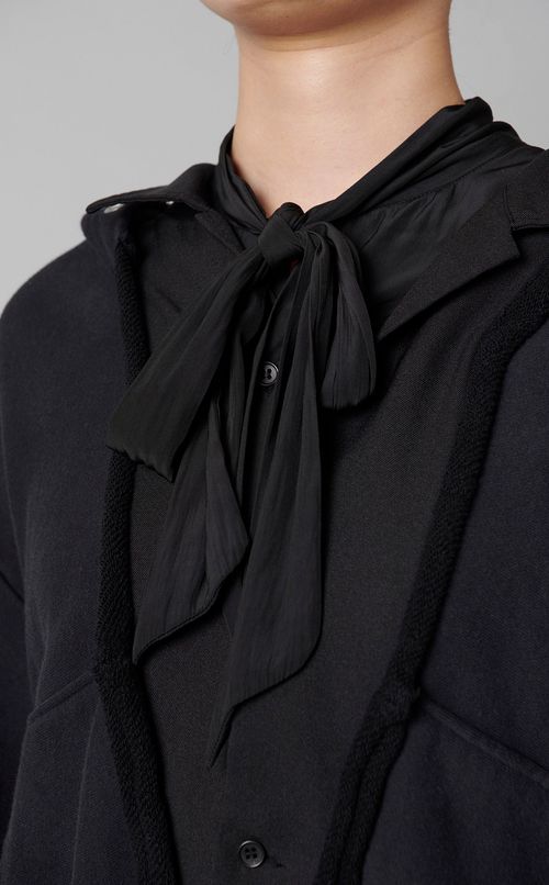 トリプルレイヤードフーディワンピース