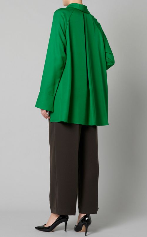 シルクフレアブラウス