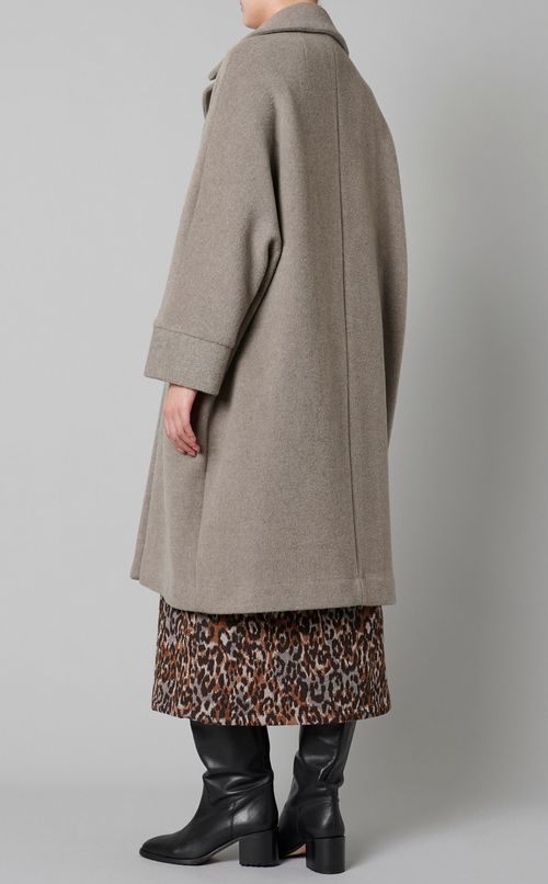 ウールダブルテントコート