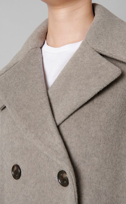 ウールダブルテントコート