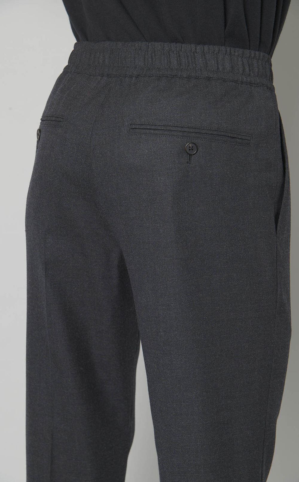 ウールポリイージートラウザー