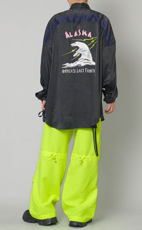 エンブロイダリースカシャツ