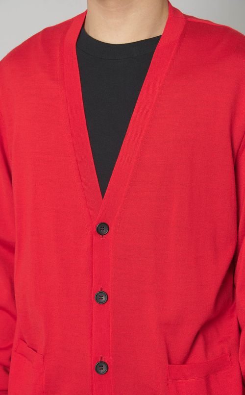 エクストラファインメリノカーディガン