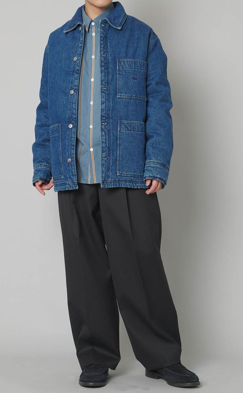 パテッドデニムワークジャケット