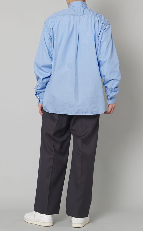 ブロードパッカリングシャツ