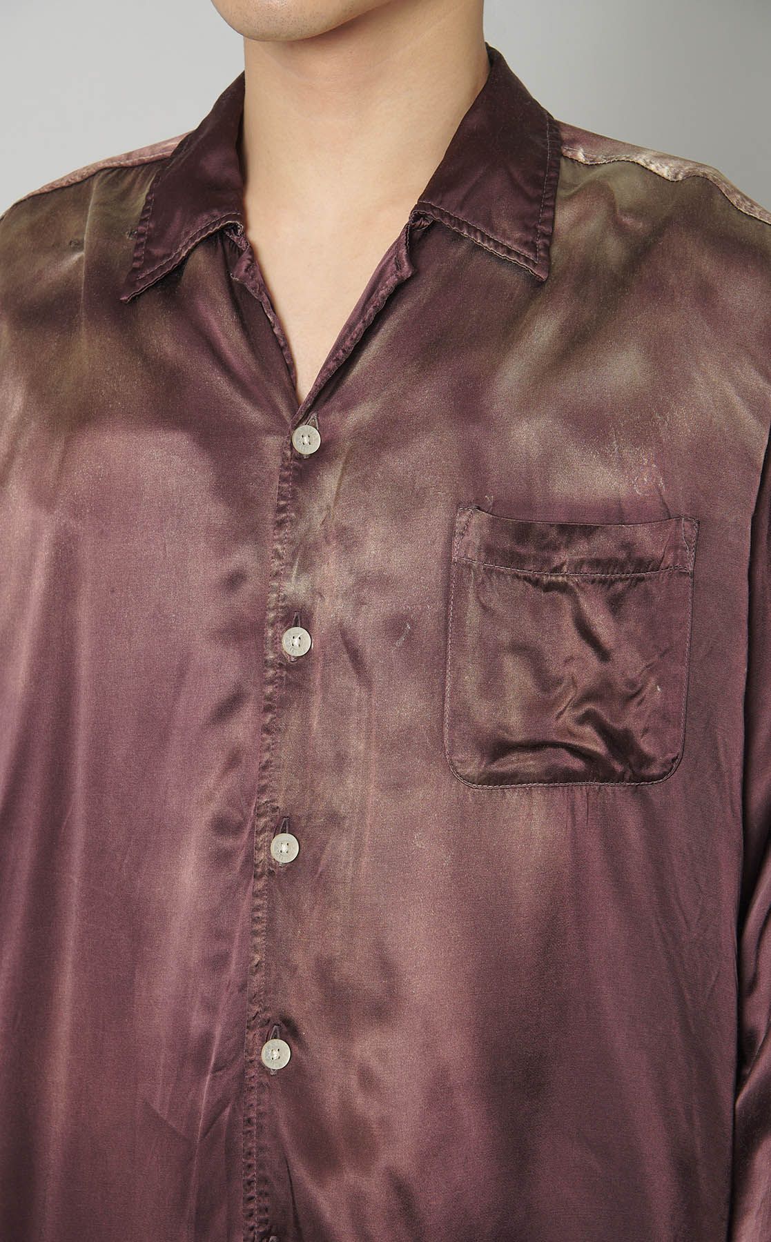 レーヨンシャツ COMME des GARCONS HOMME(コムデギャルソンオム) 80's wide silhouette