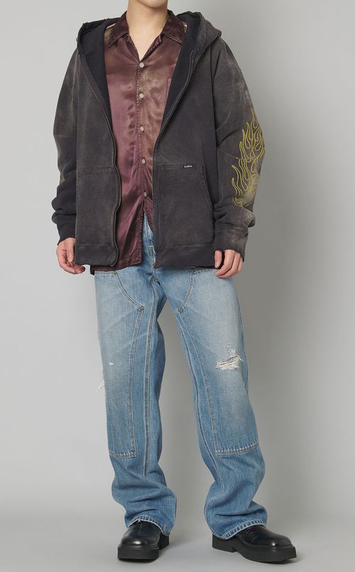 ブリーチジップアップフーディー