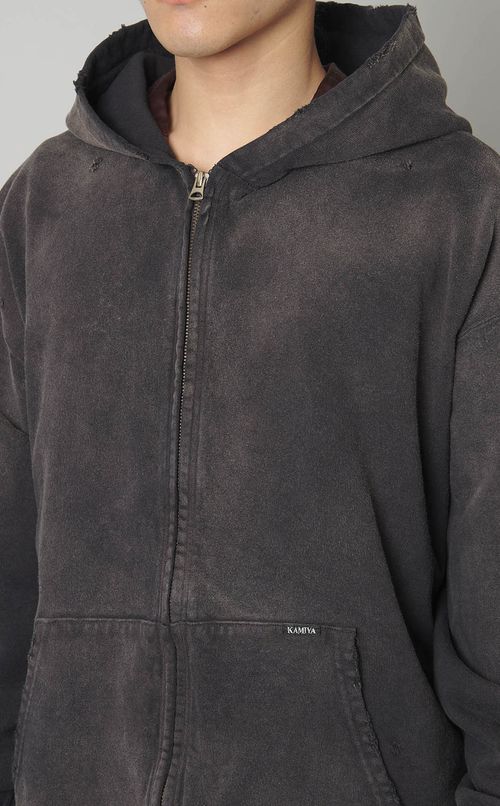 ブリーチジップアップフーディー