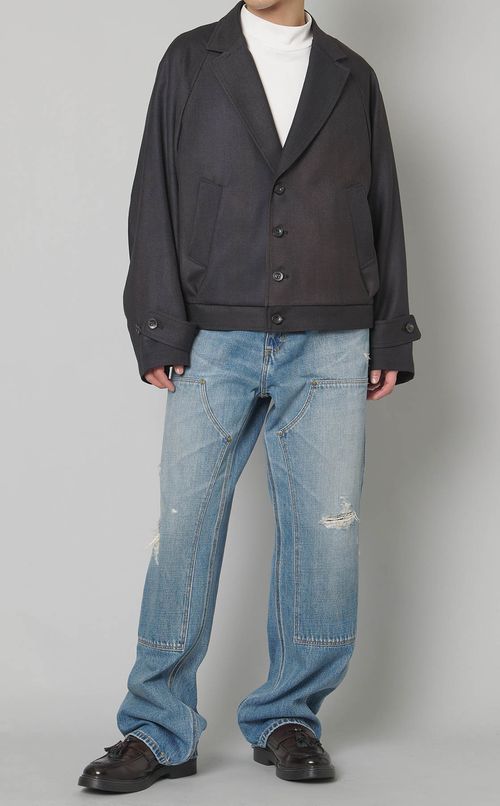 ウールハンドダイジャケット